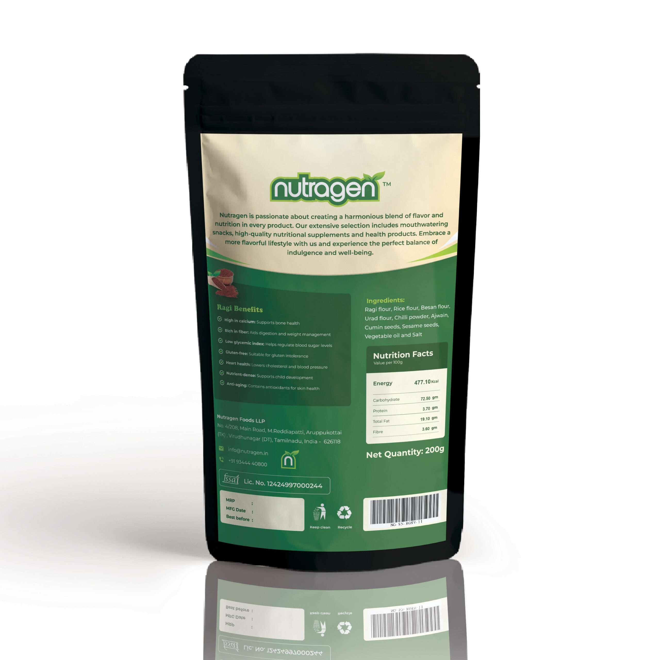 Ragi Sevu – 200gm‎